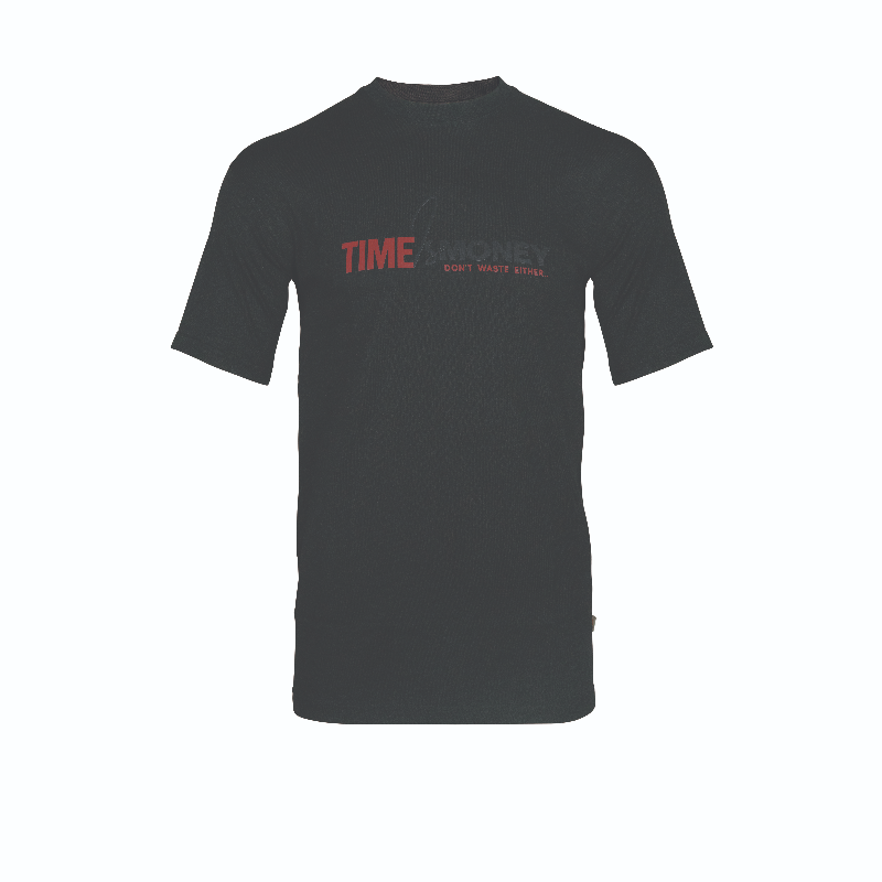 Drop Shoulder Men's T-shirt(Time & Money)