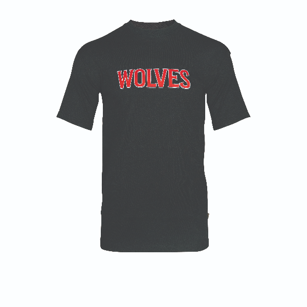 Drop Shoulder Men's T-shirt(Wolves) - Gallery View 4